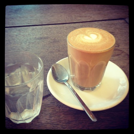 Latte at Damson