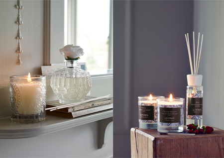 Home fragrance by Shabby Chic and Living by Christiane Lemieux. Photography by Jake Curtis. Styling by Abigail Edwards.